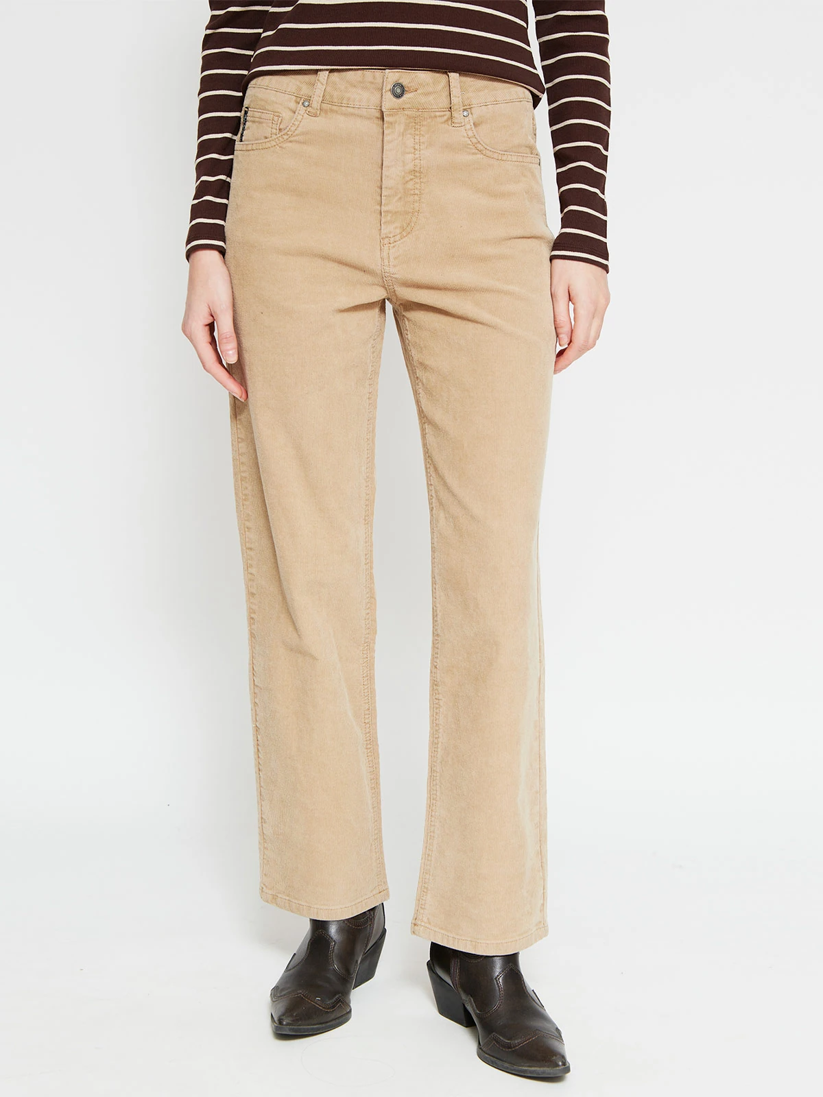 PANTALÓN MUJER PEPE JEANS ALGODÓN COTELÉ - 2