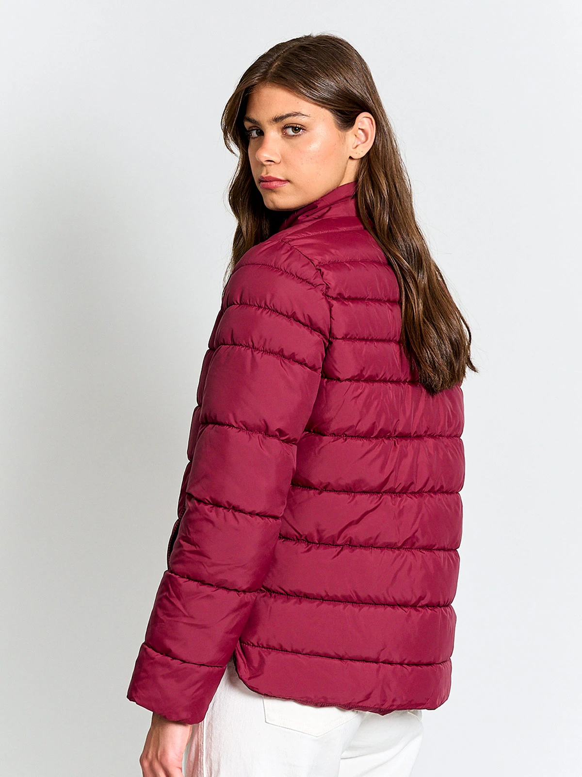 PARKA MUJER AZIZ CORTA BÁSICA - 2