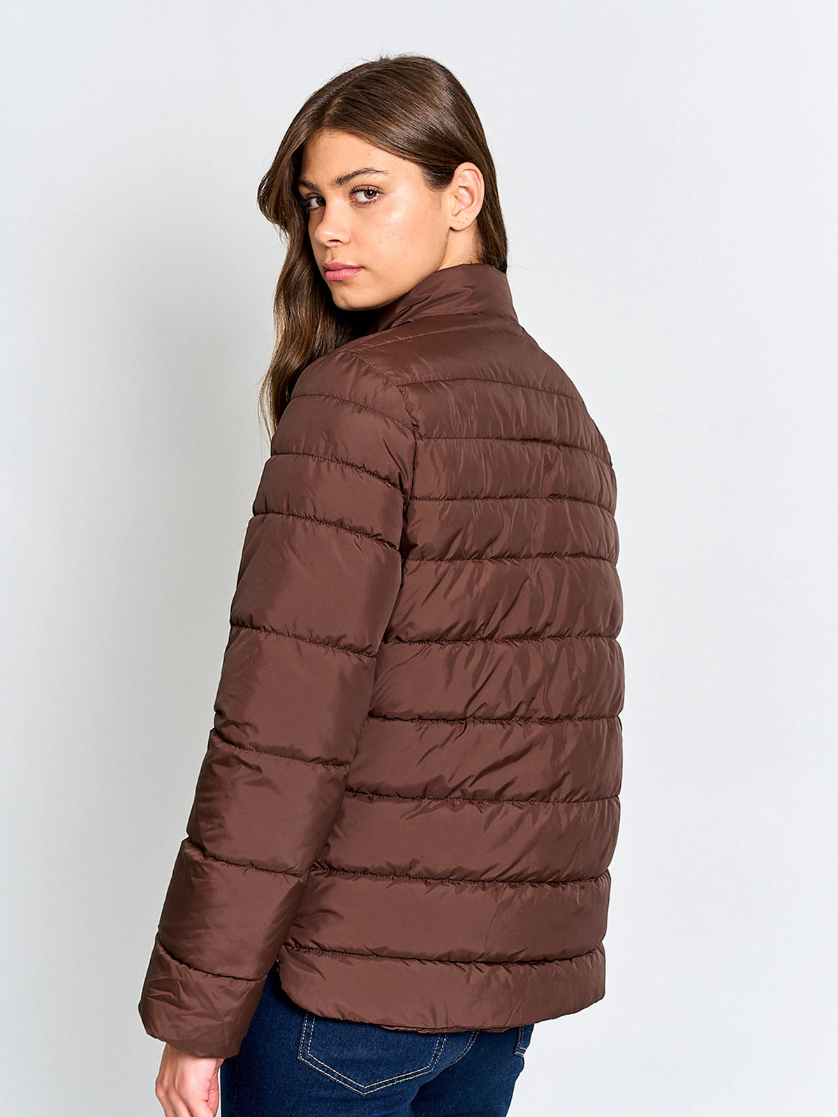 PARKA MUJER AZIZ CORTA BÁSICA - 2