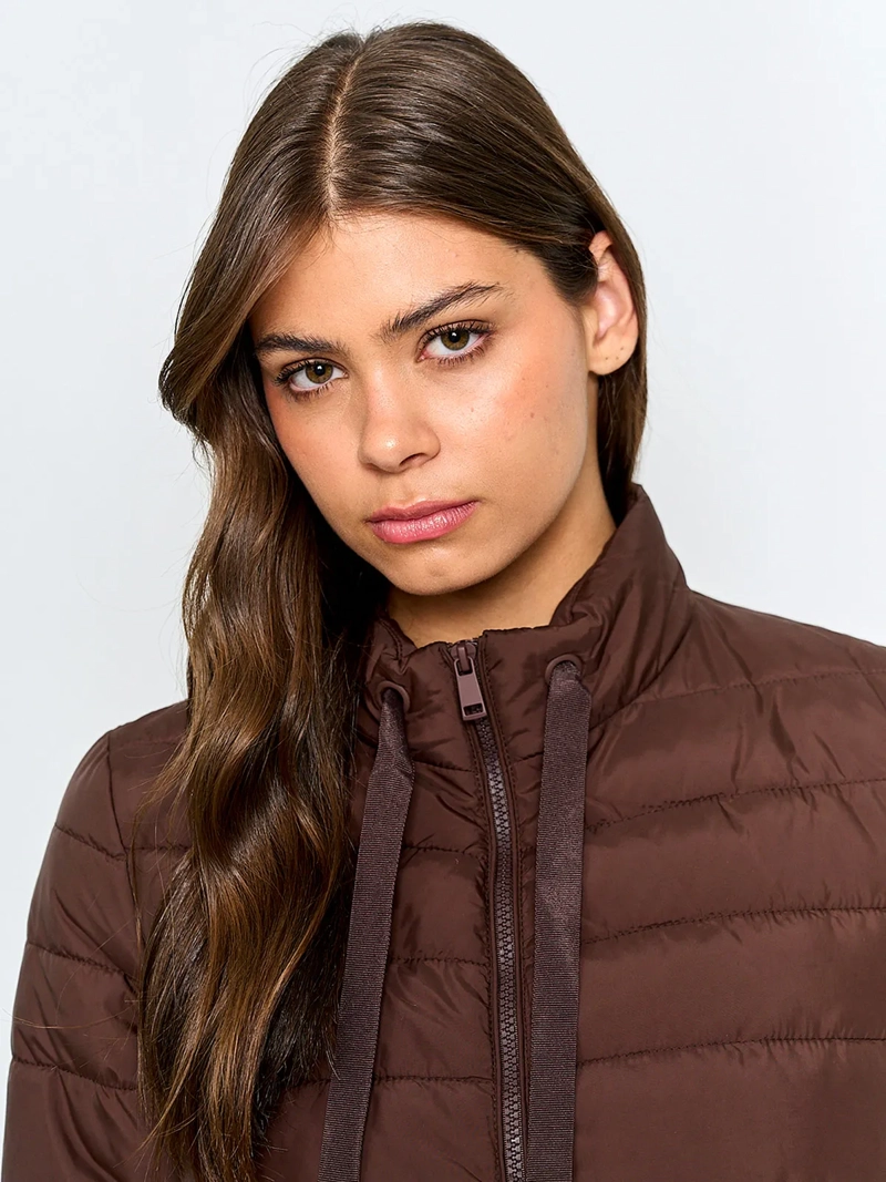 PARKA MUJER AZIZ CORTA BÁSICA - 3
