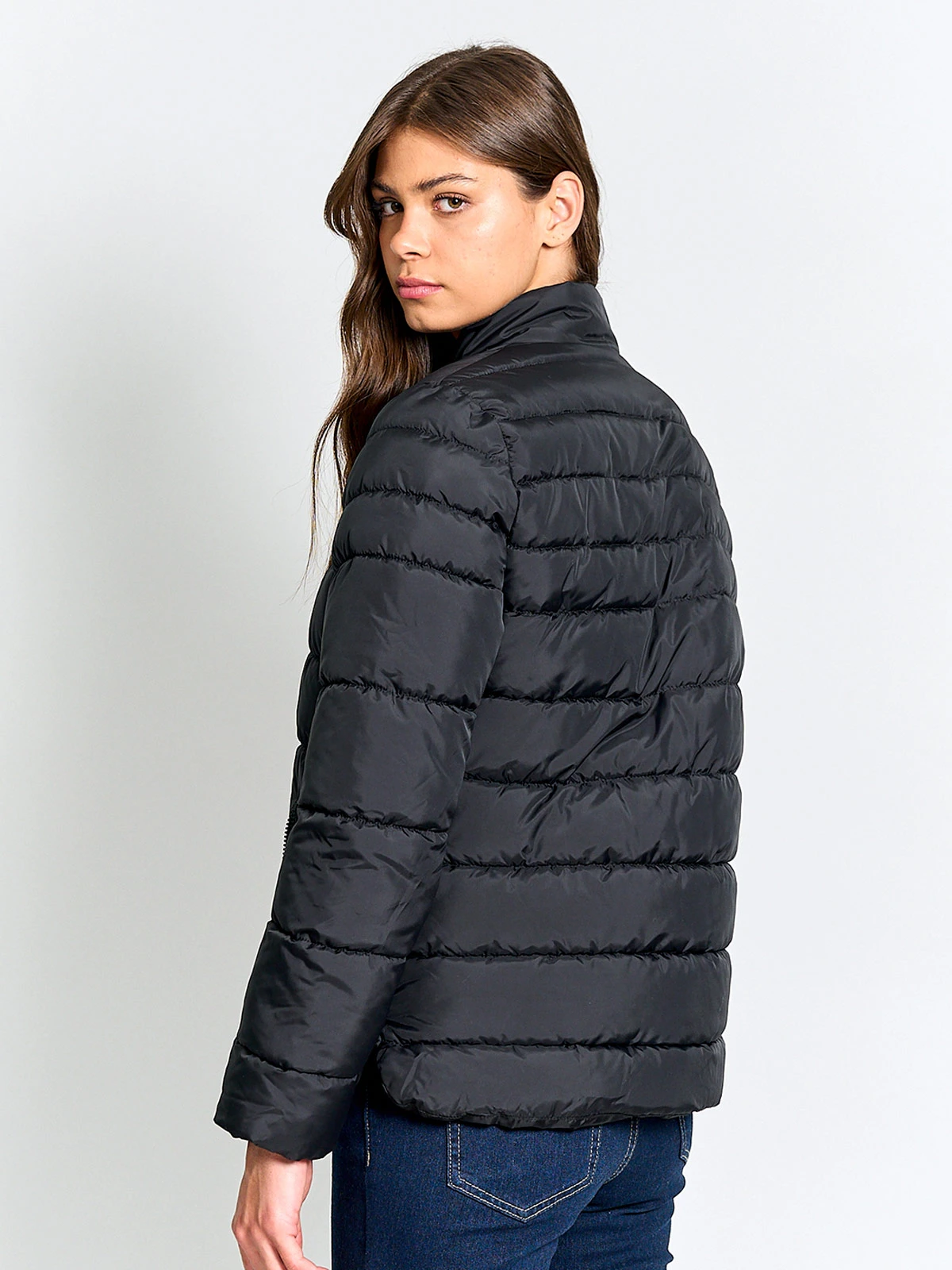 PARKA MUJER AZIZ CORTA BÁSICA - 2