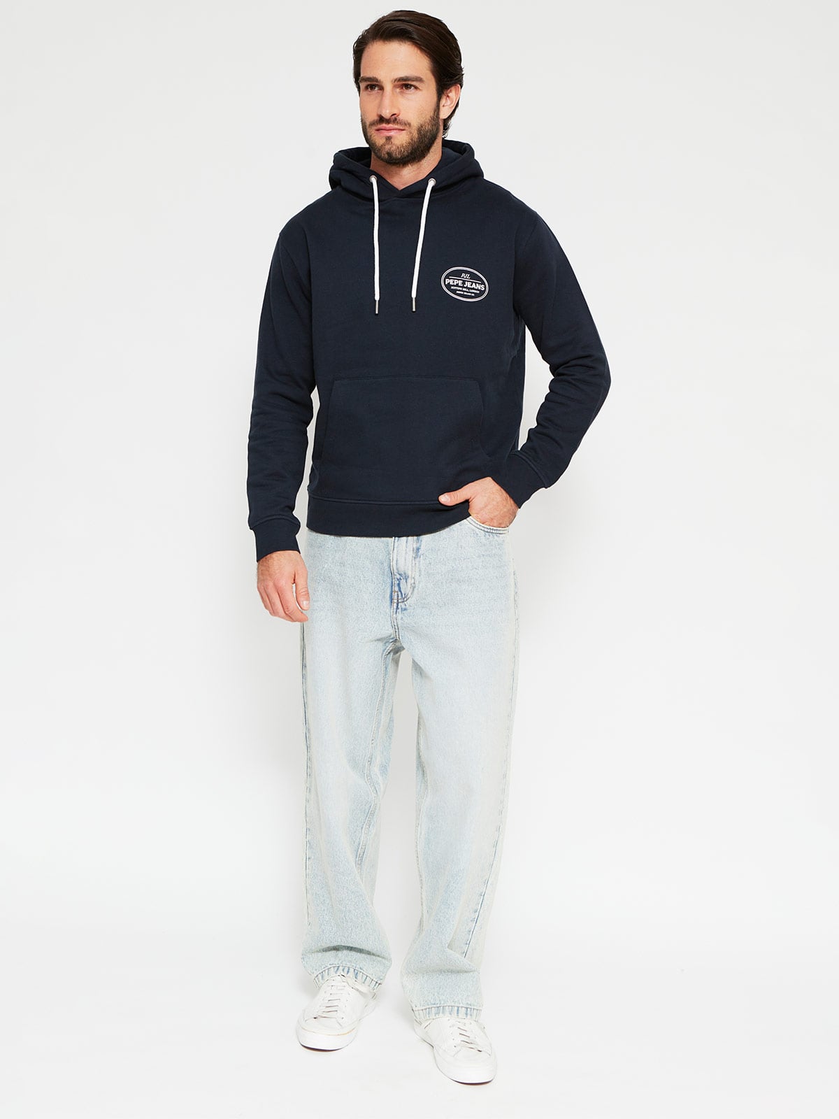 POLERÓN HOMBRE PEPE JEANS ALGODÓN CAPUCHA ESTAMPADO - 4