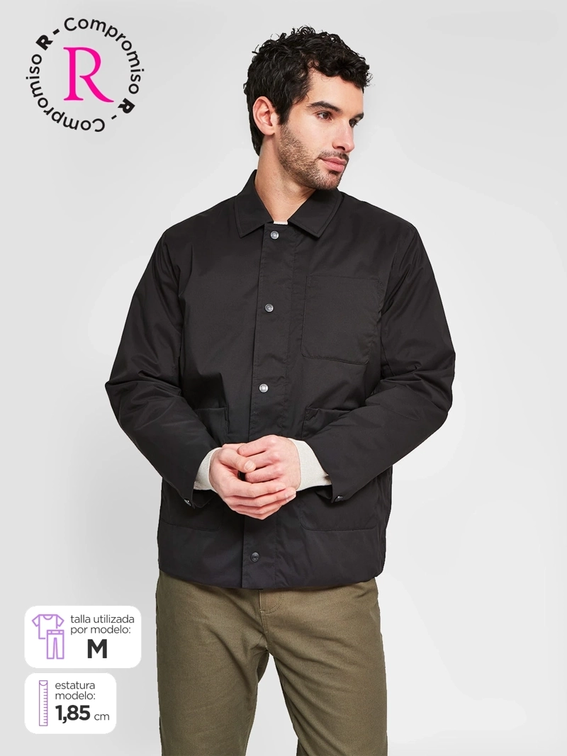 CHAQUETA HOMBRE CACHAREL BOLSILLOS - 1