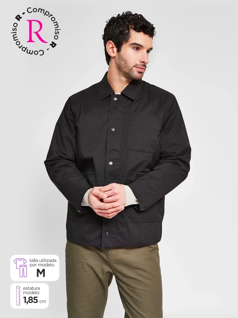 CHAQUETA HOMBRE CACHAREL BOLSILLOS - 1