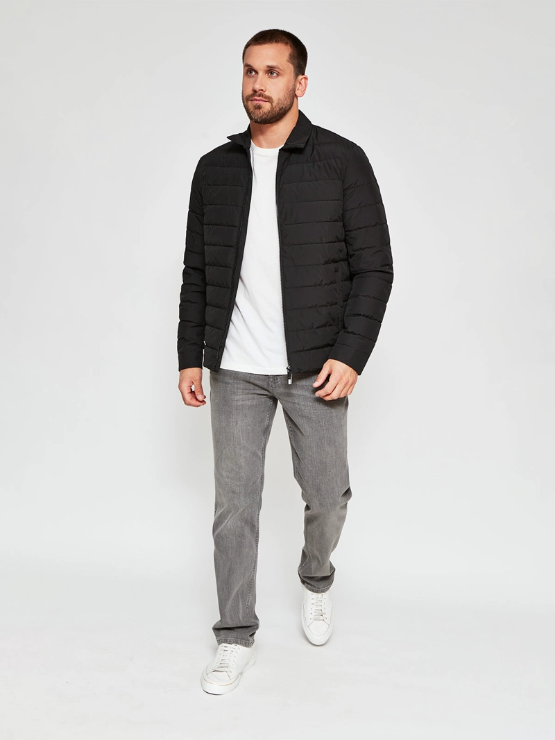 PARKA HOMBRE CACHAREL PLUMA CUELLO CAMISERO - 4