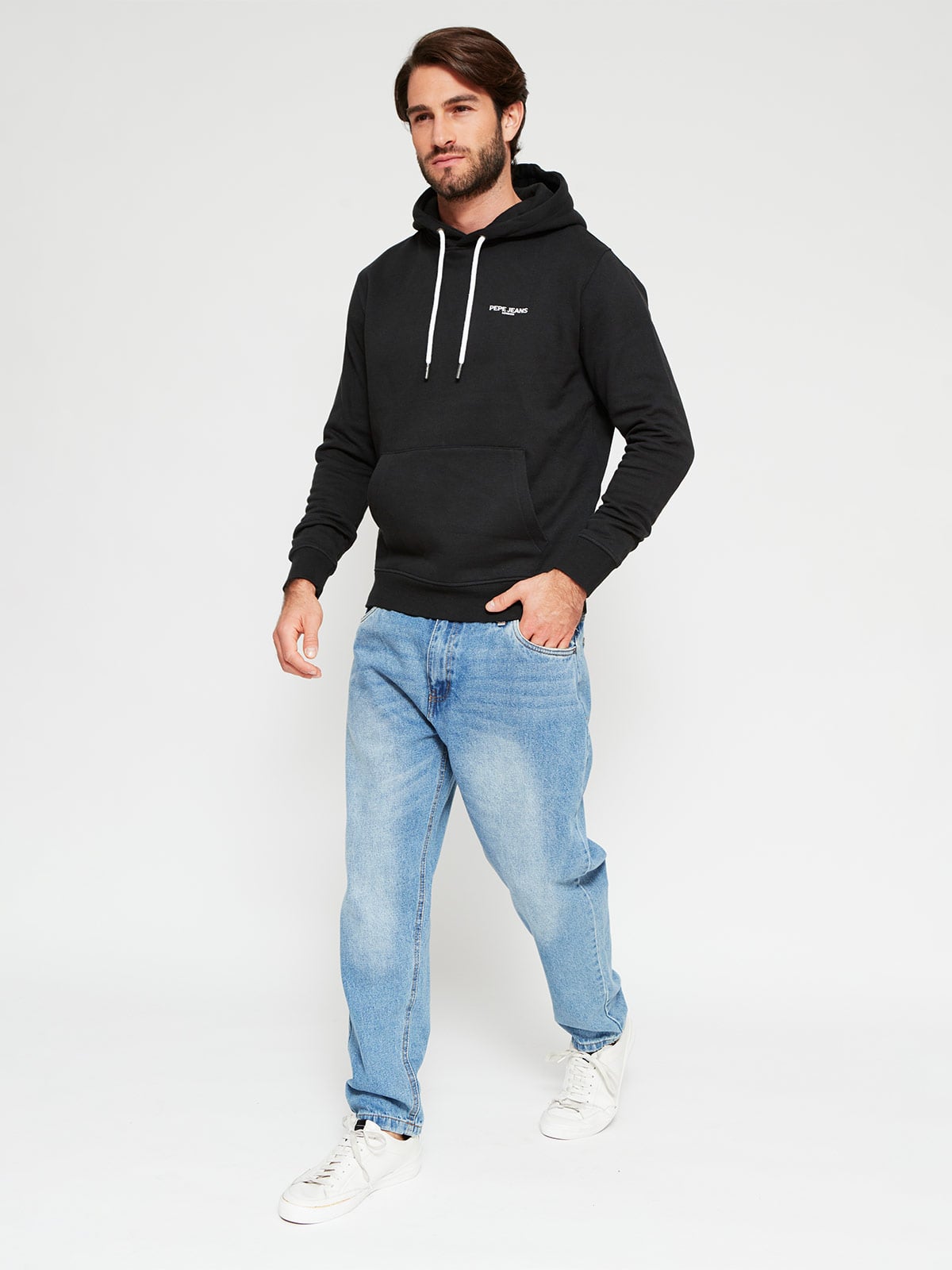 POLERÓN HOMBRE PEPE JEANS ALGODÓN CAPUCHA ESTAMPADO - 4