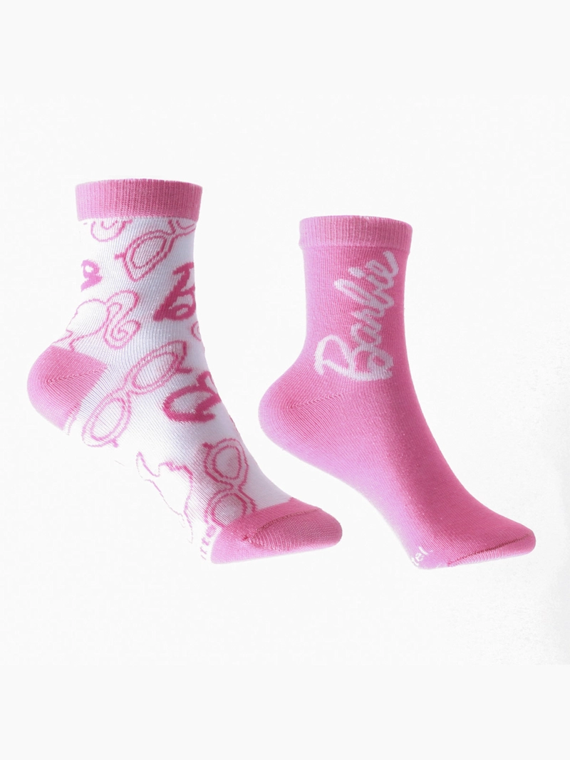 PACK X2 CALCETINES NIÑA BARBIE - 4
