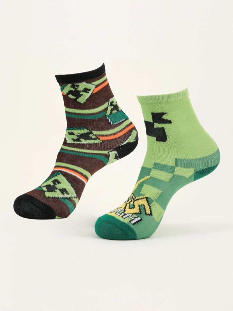 PACK X2 CALCETINES NIÑO MINECRAFT - 2