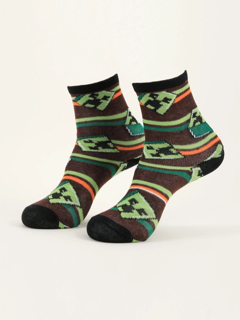 PACK X2 CALCETINES NIÑO MINECRAFT - 1