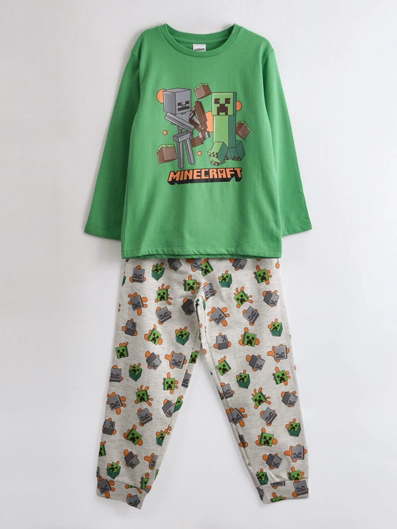 PIJAMA NIÑO MIENCRAFT - 1