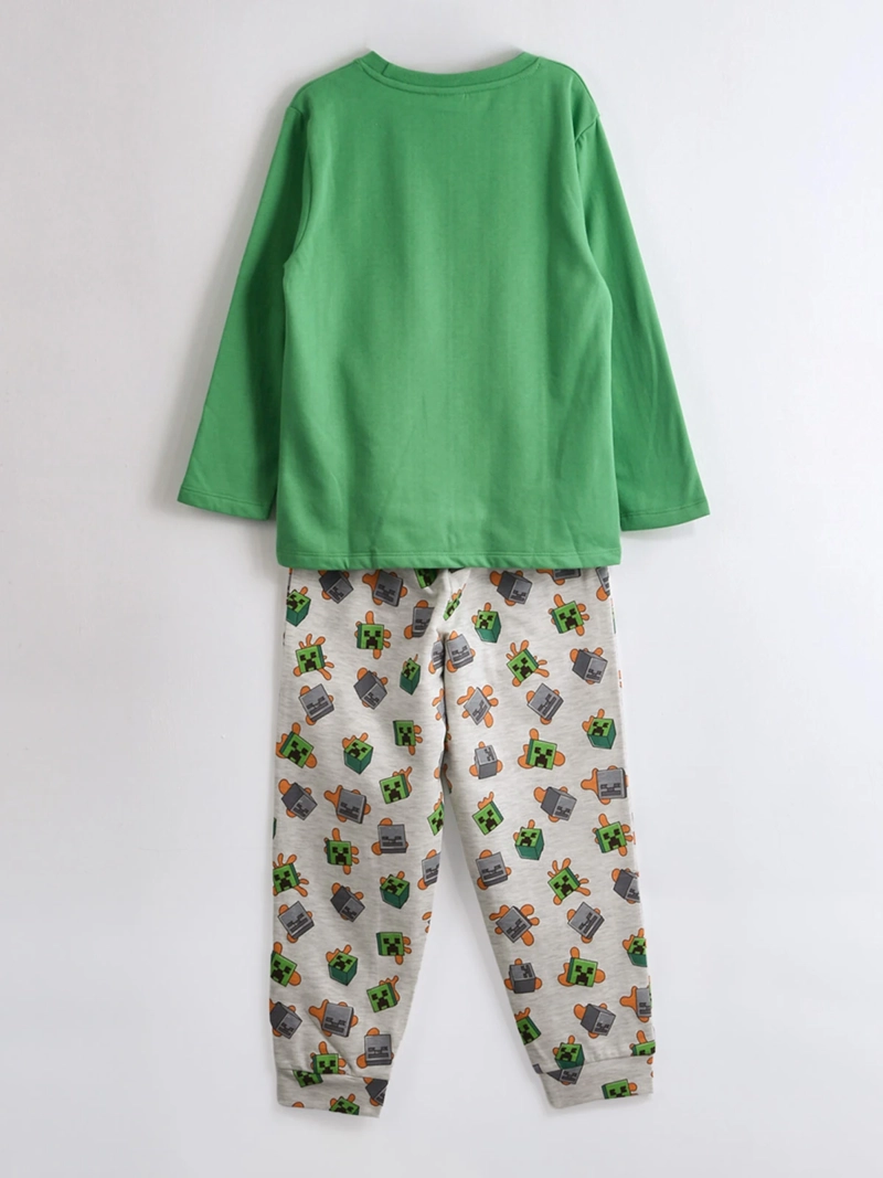 PIJAMA NIÑO MIENCRAFT - 2