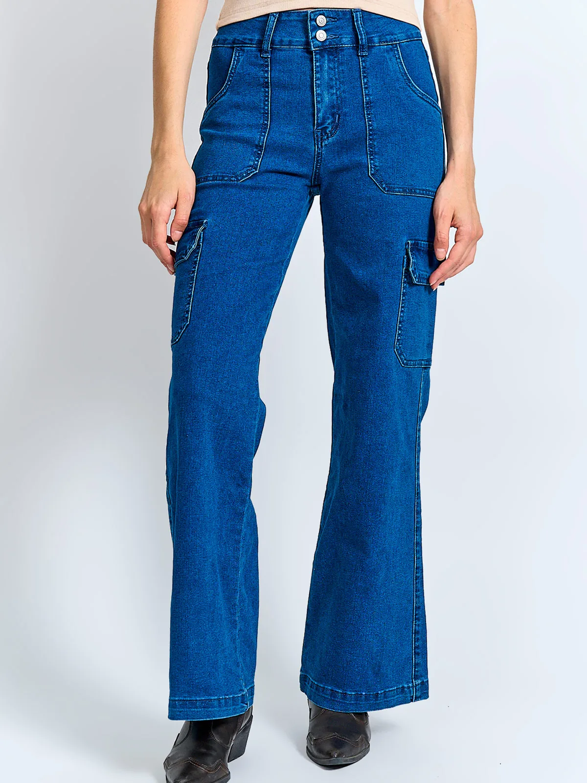 JEANS MUJER AEROPOSTALE ALGODÓN CARGO - 2