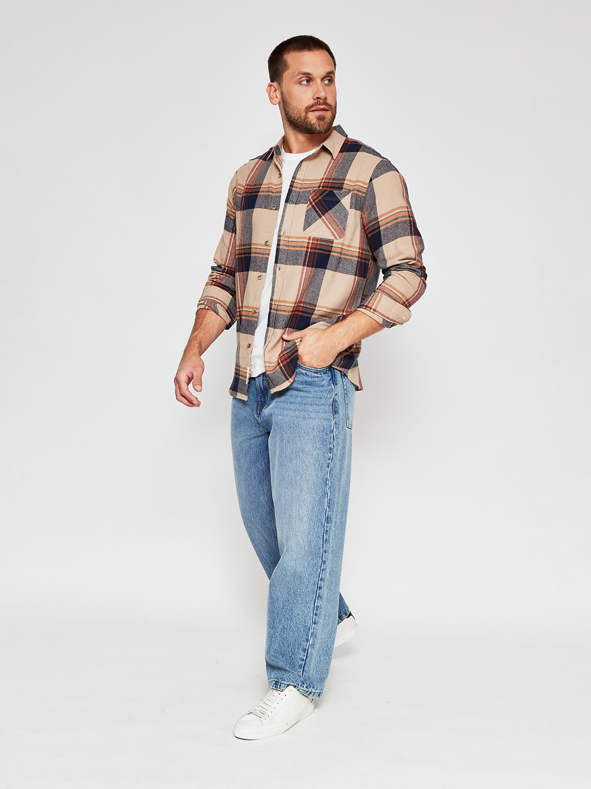 CAMISA HOMBRE CLOUDBREAK MANGA LARGA FRANELA - 4