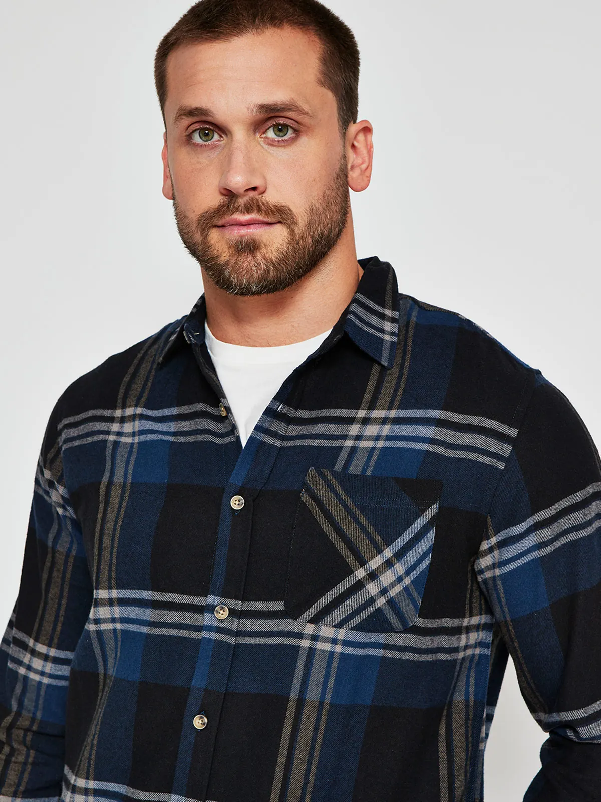 CAMISA HOMBRE CLOUDBREAK MANGA LARGA FRANELA - 3