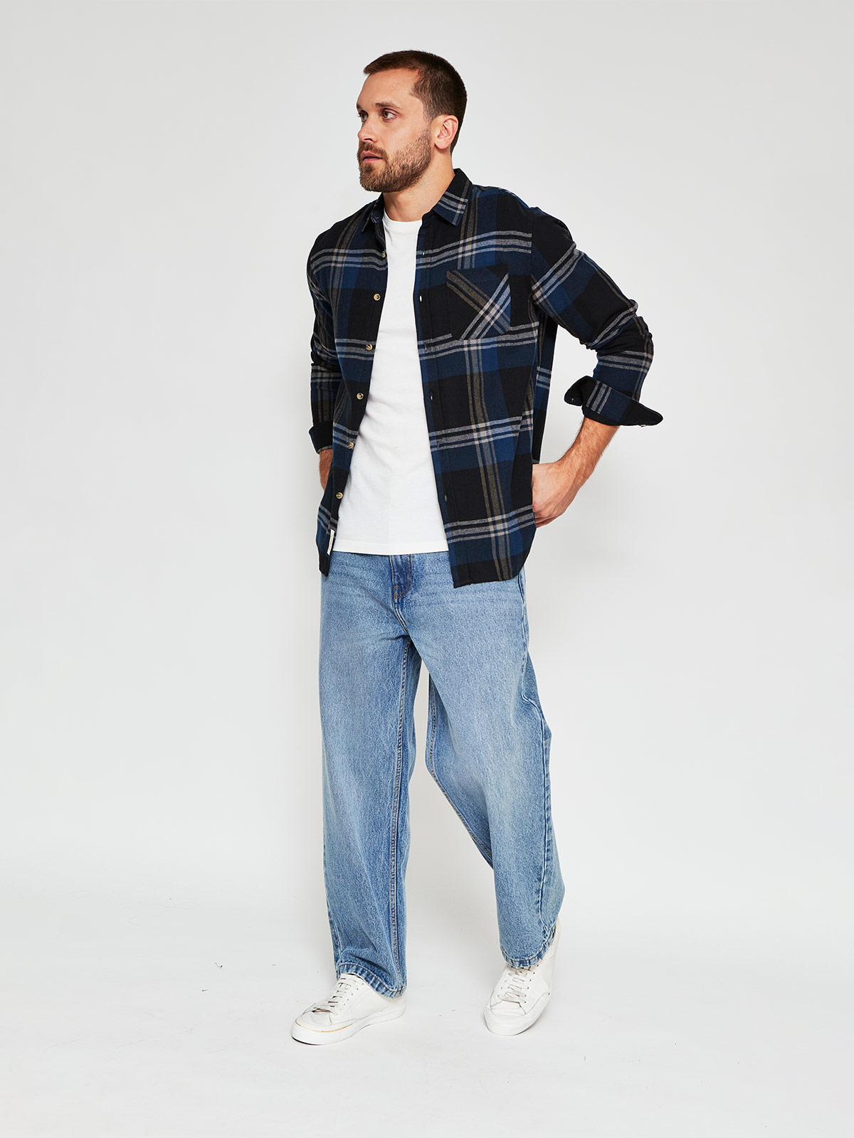 CAMISA HOMBRE CLOUDBREAK MANGA LARGA FRANELA - 4