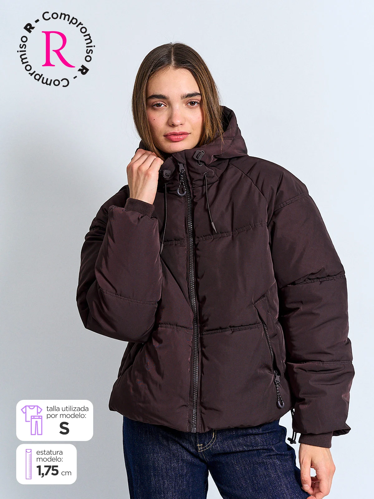 PARKA MUJER INDEX CORTA PUFFA