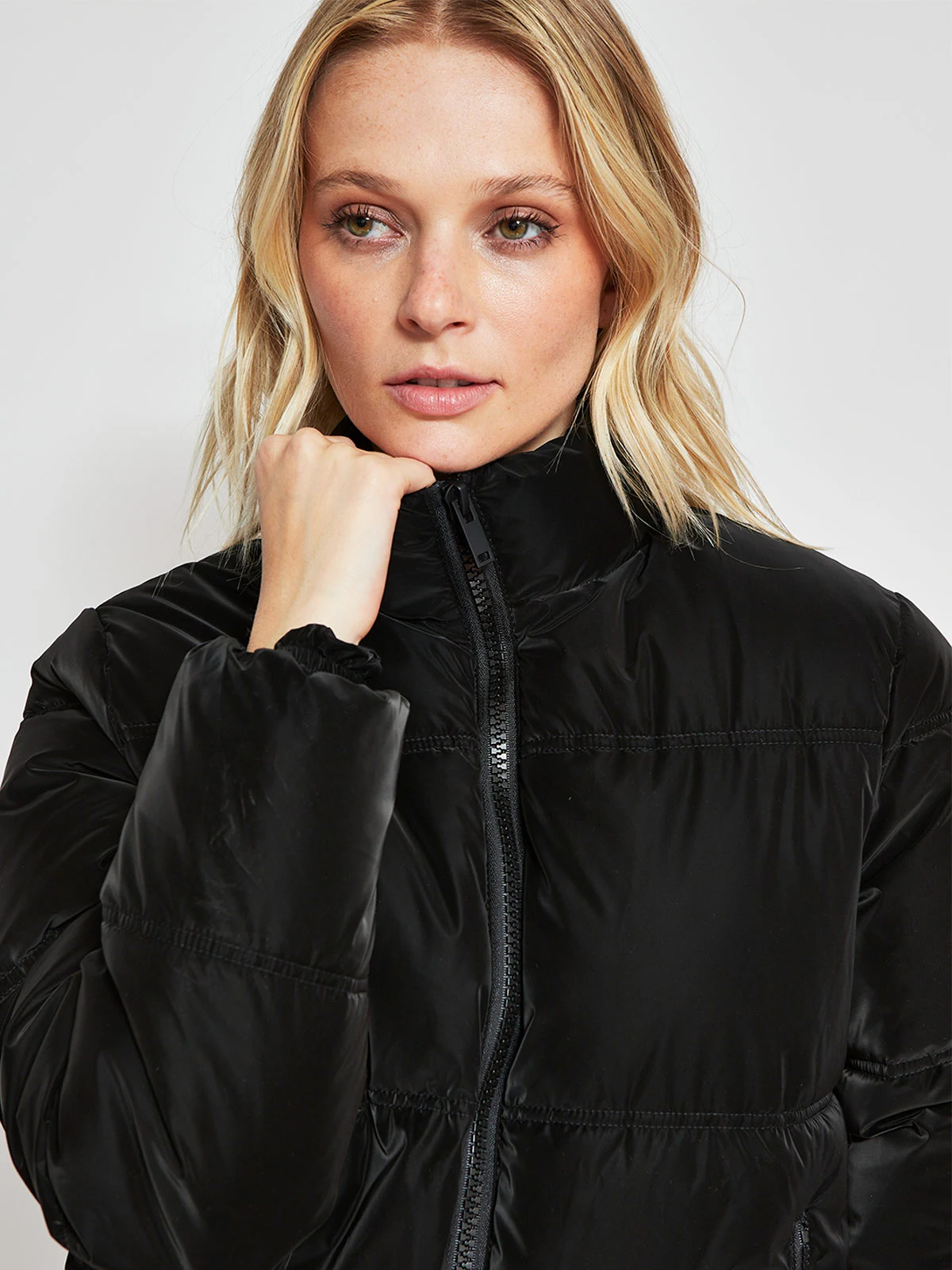 PARKA MUJER INDEX CORTA EFECTO PEACHY - 3