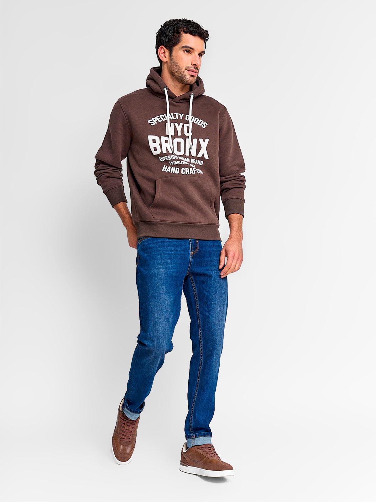 POLERÓN HOMBRE ROBERT LEWIS ALGODÓN GORRO - 4