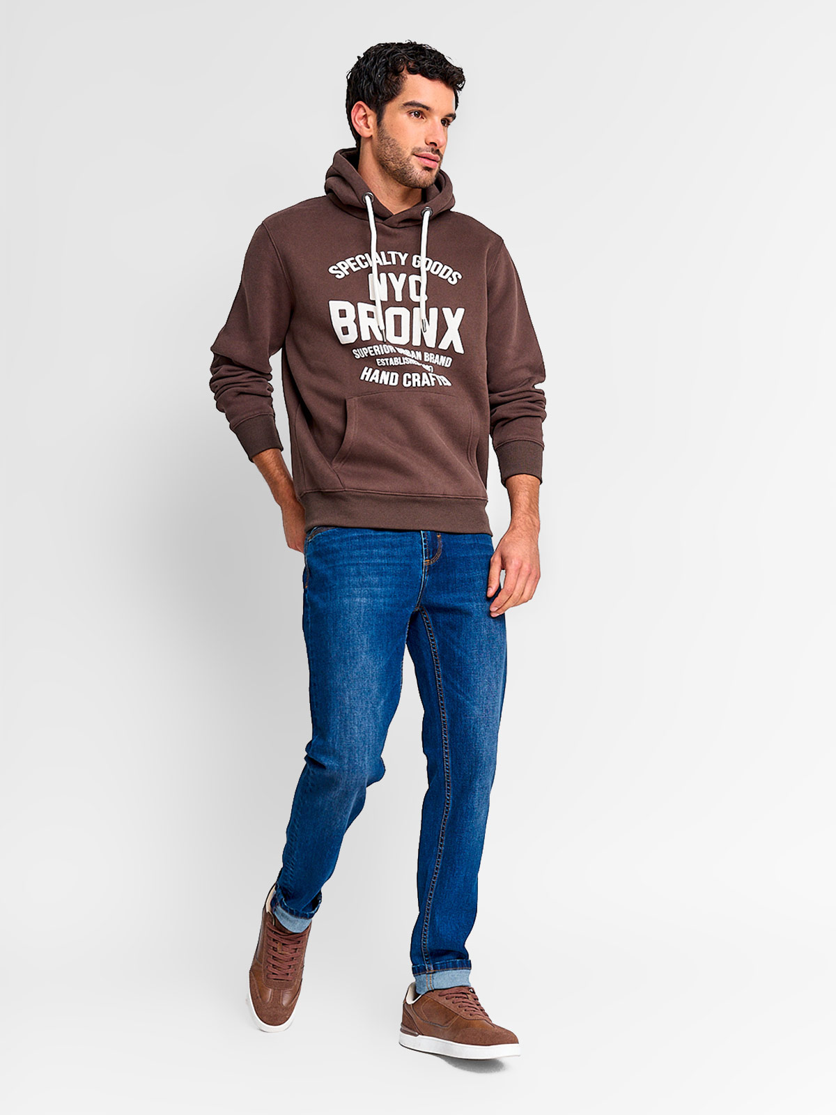 POLERÓN HOMBRE ROBERT LEWIS ALGODÓN GORRO - 4
