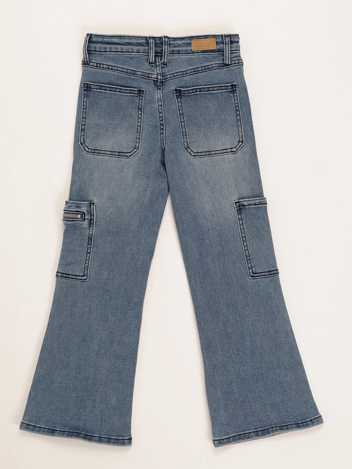 JEANS NIÑA HARVEST FLARE CARGO - 2