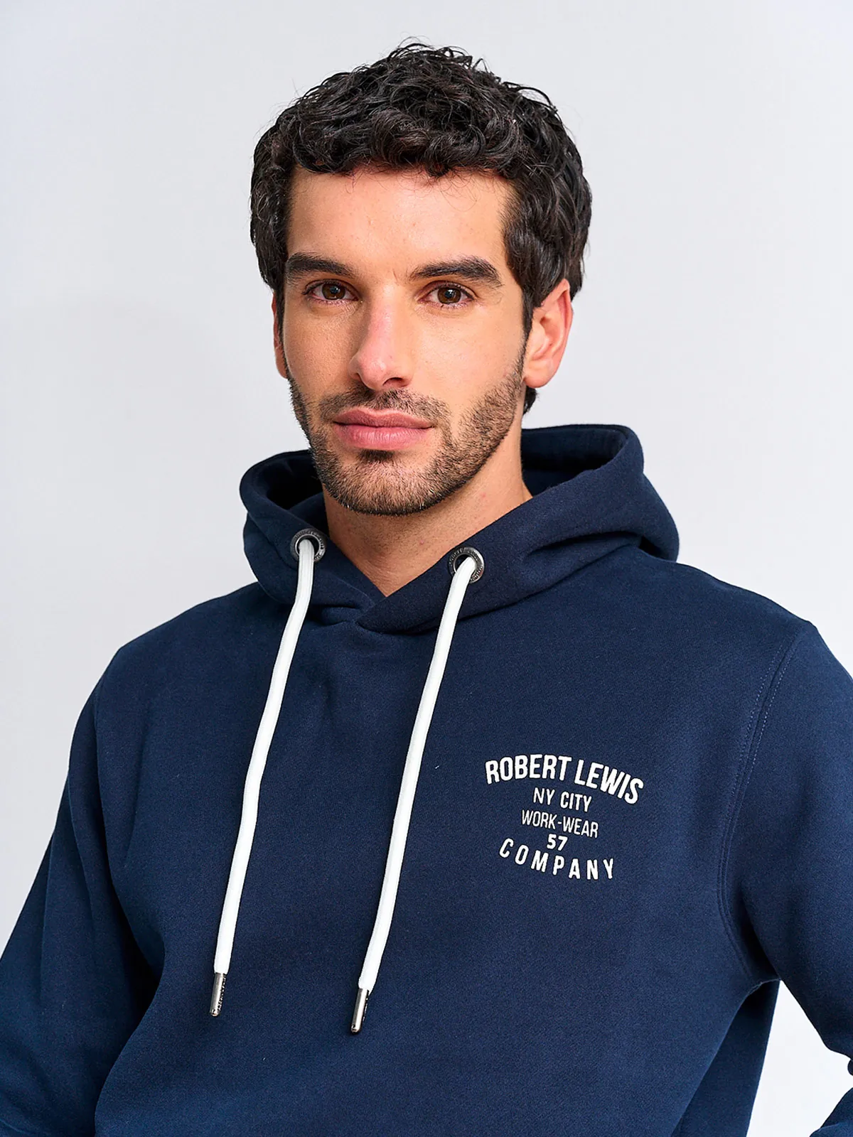 POLERÓN HOMBRE ROBERT LEWIS ALGODÓN GORRO - 3