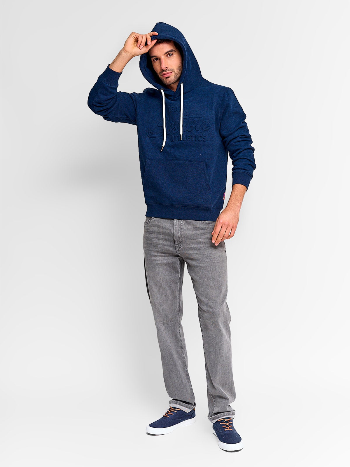 POLERÓN HOMBRE ROBERT LEWIS ALGODÓN GORRO - 4