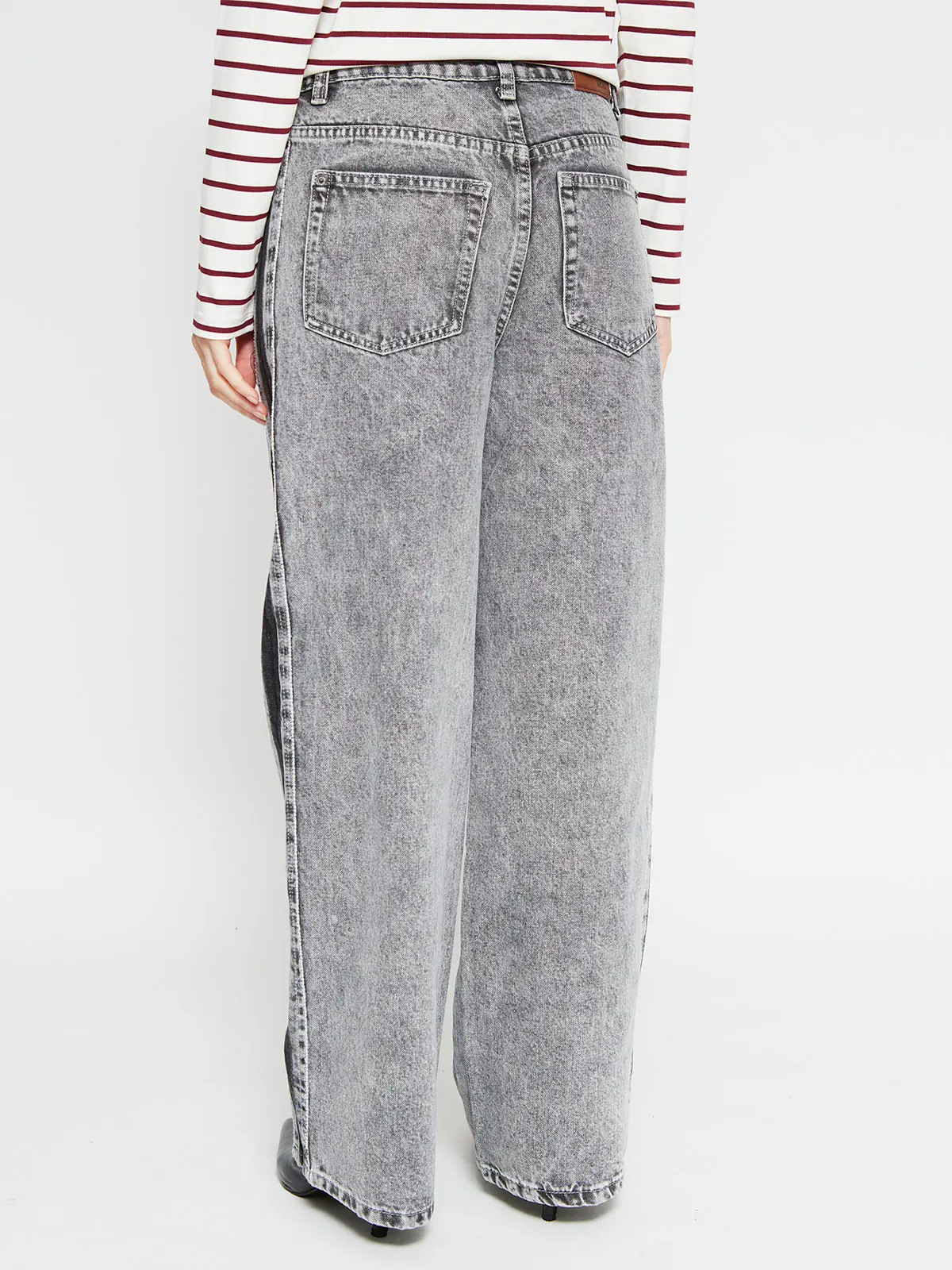 JEANS MUJER AEROPOSTALE ALGODÓN WIDELEG - 3