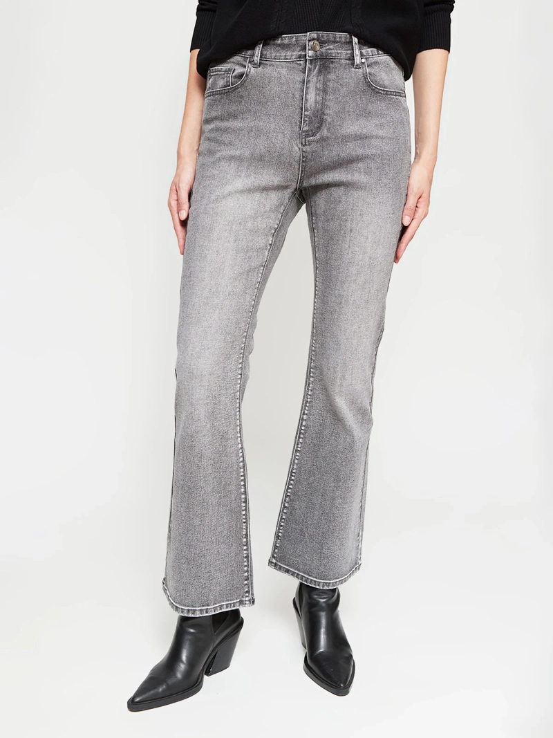 JEANS MUJER AZIZ ALGODÓN FLARE - 2