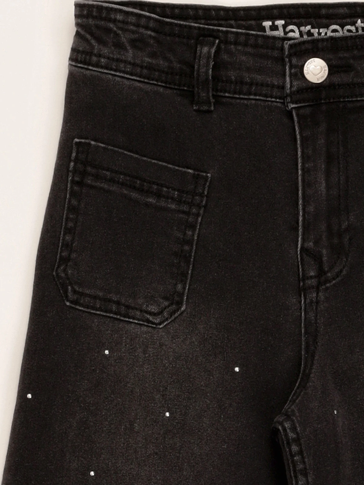 JEANS NIÑA HARVEST WIDE TACHAS - 3