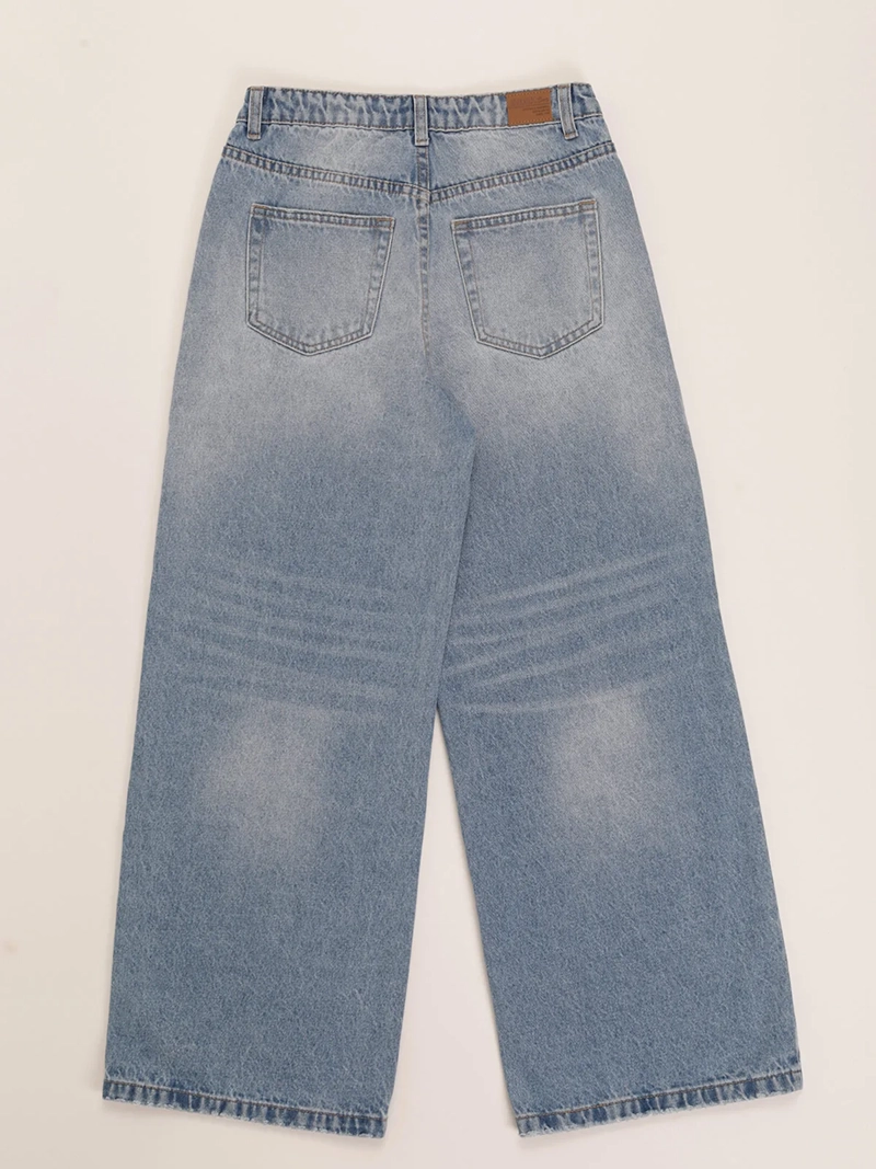 JEANS NIÑA INDEX WIDE ROTURA - 2
