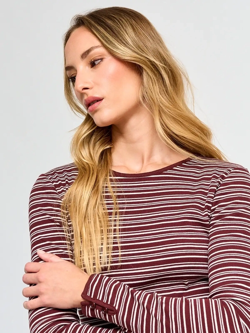 POLERA MUJER MARQUIS ALGODÓN CUELLO REDONDO - 3