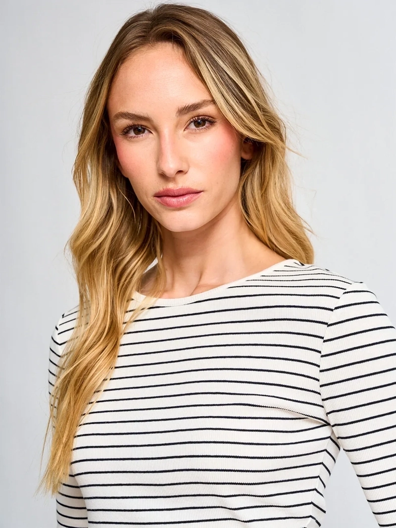 POLERA MUJER MARQUIS ALGODÓN CUELLO REDONDO - 3