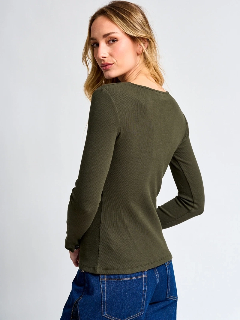 POLERA MUJER MARQUIS ALGODÓN CUELLO REDONDO - 2