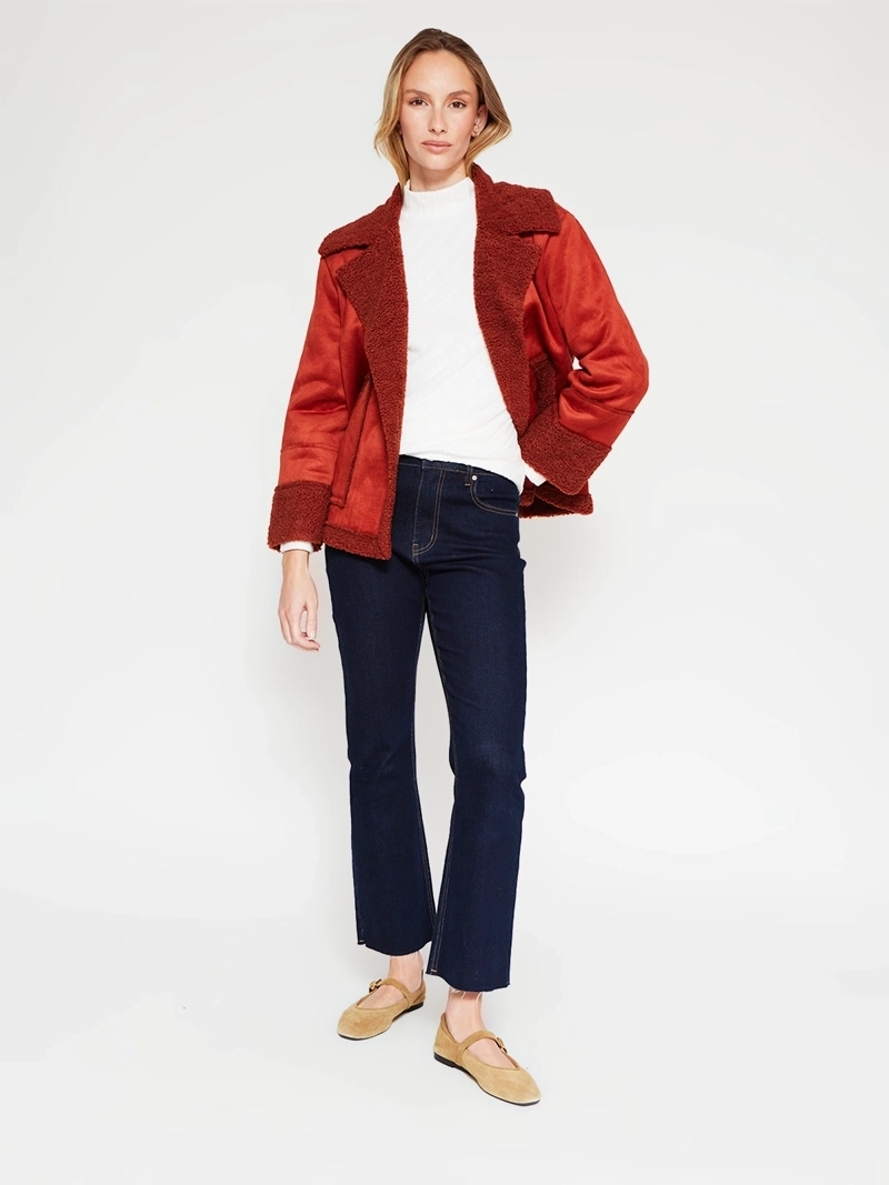 POLERA MUJER AZIZ CUELLO MOCK MANGA LARGA - 4