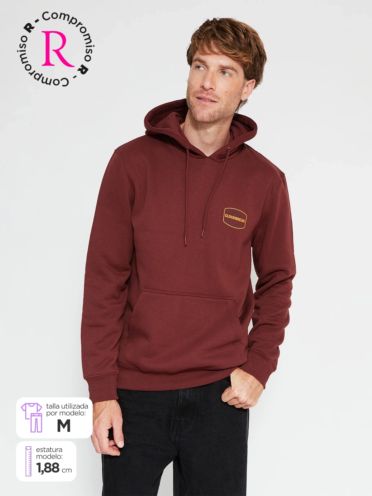 POLERÓN HOMBRE CLOUDBREAK ALGODÓN HOODIE