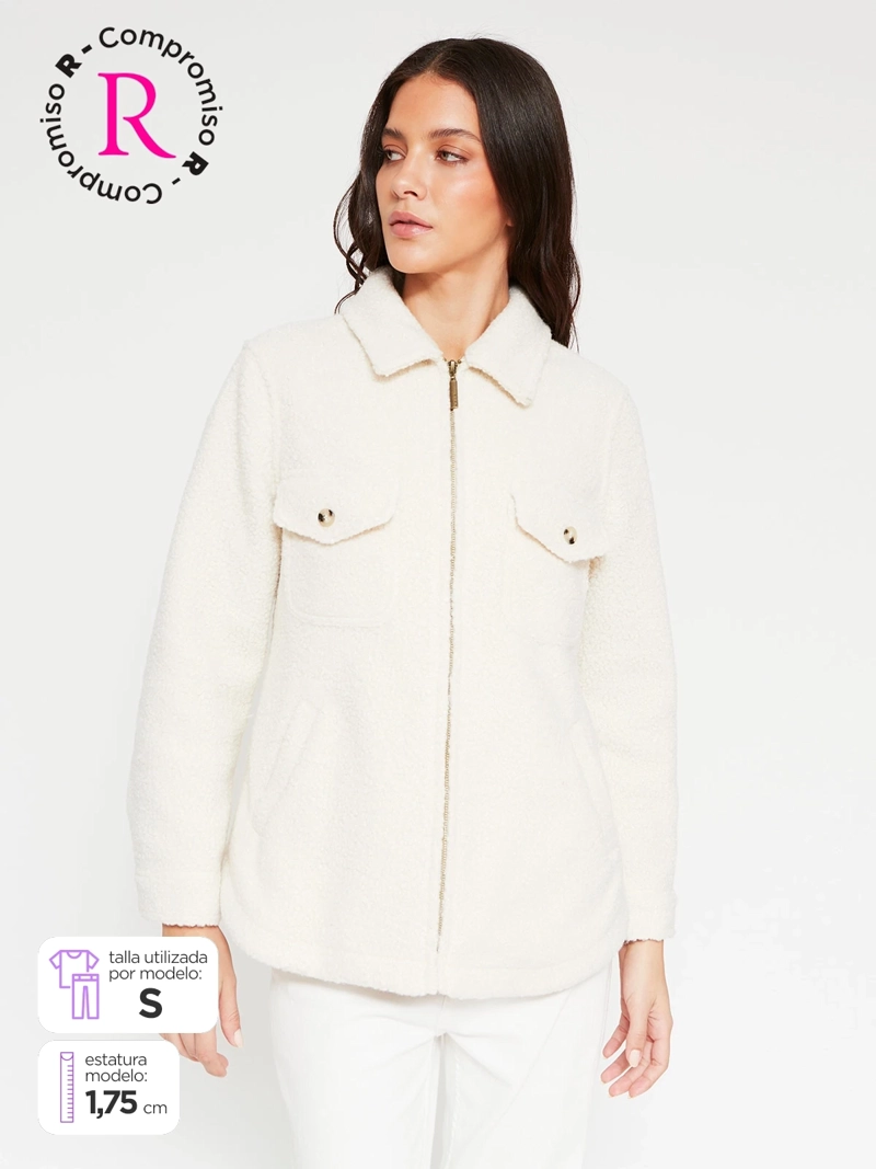 SOBRECAMISA MUJER AZIZ MANGA LARGA - 1