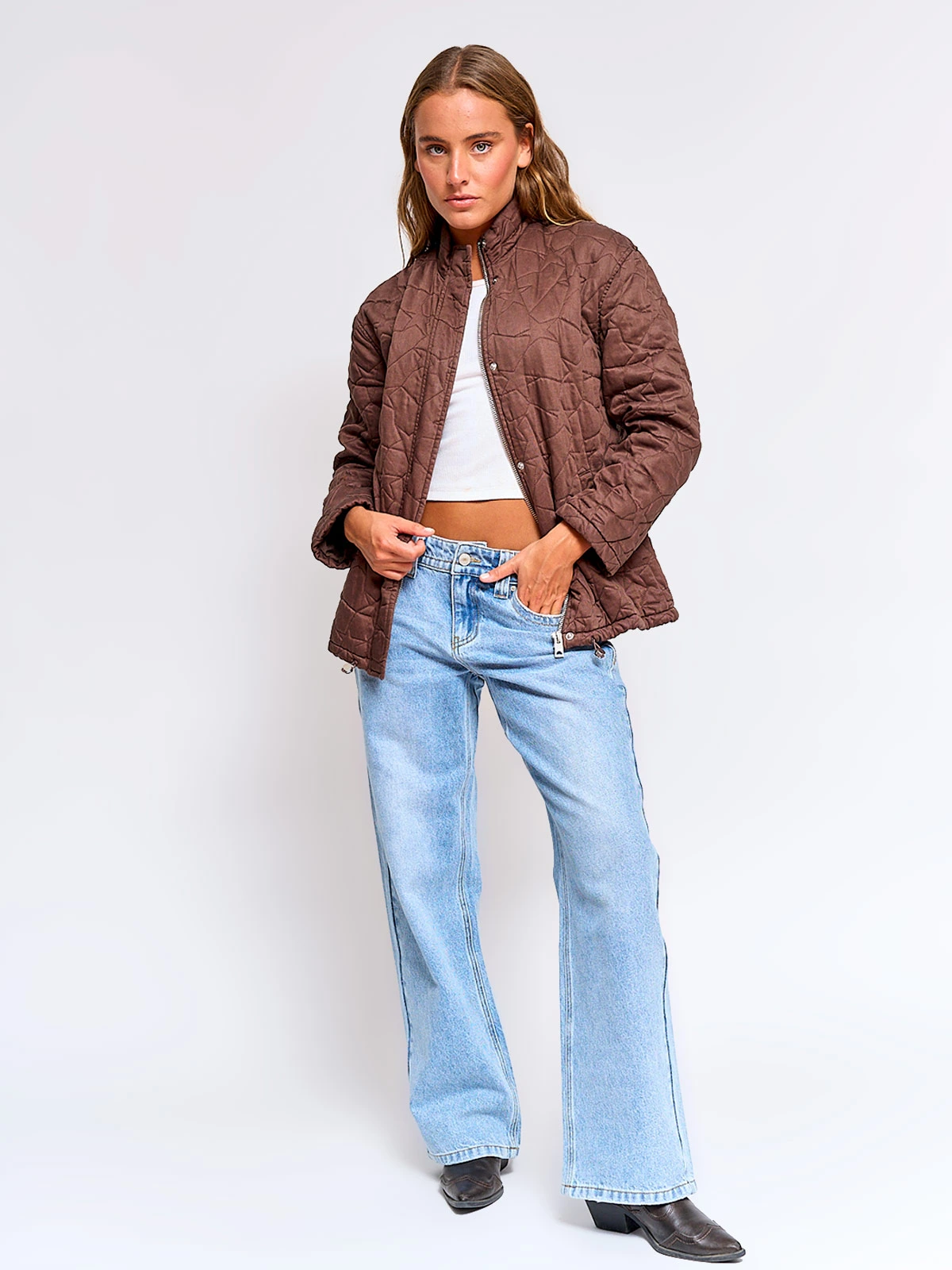 CHAQUETA MUJER AEROPOSTALE QUILT - 4