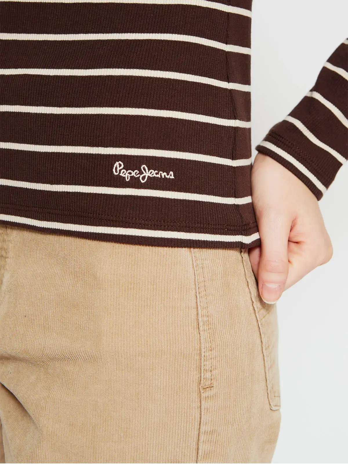 POLERA MUJER PEPE JEANS RIB - 3