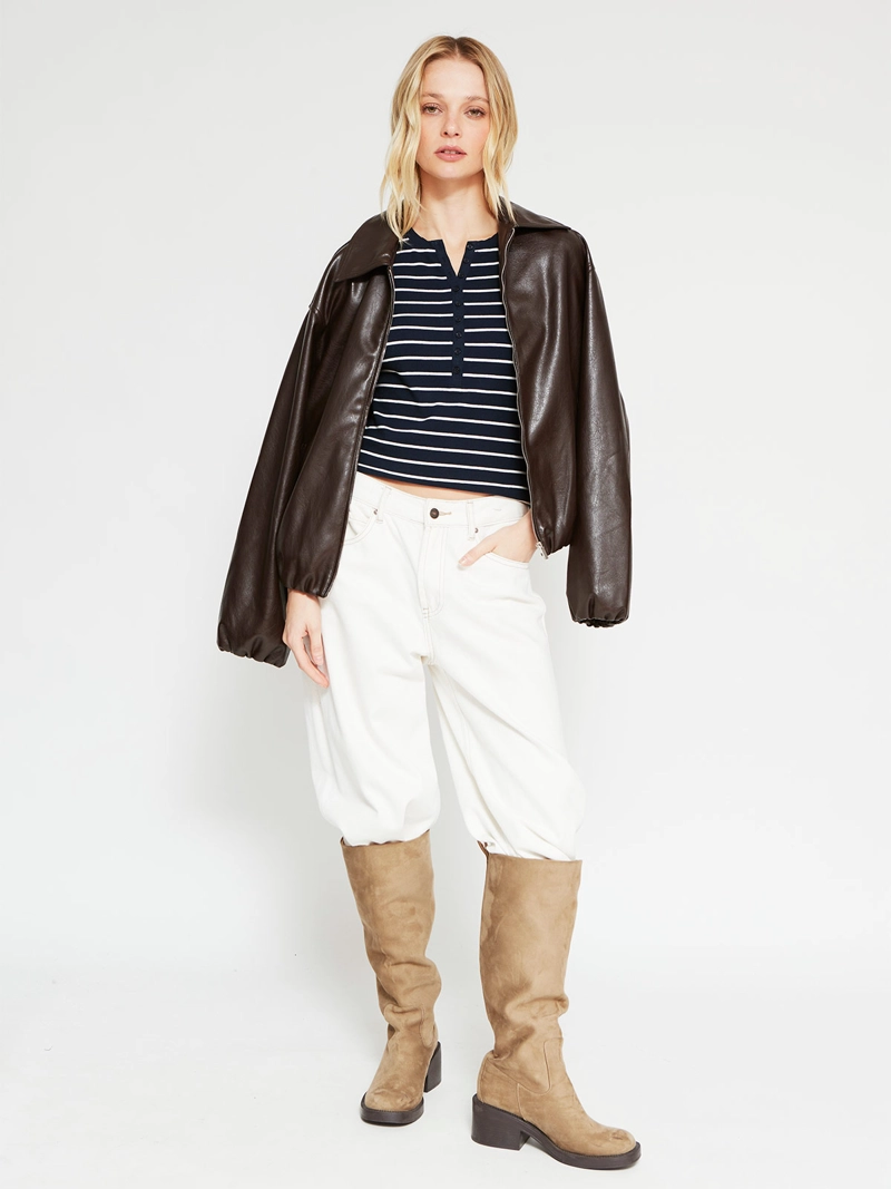 POLERA MUJER PEPE JEANS RIB - 4