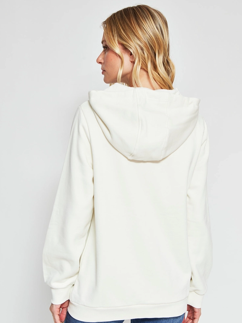 POLERÓN MUJER PEPE JEANS ALGODÓN CAPUCHA BORDADO - 2