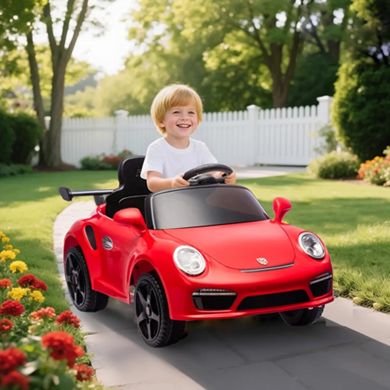 AUTO A BATERÍA KIDSCOOL PORCHE 911 RUF CTR 3 12V 2M - 6