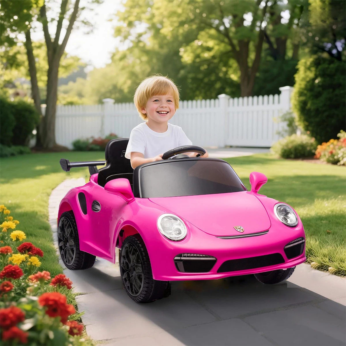 AUTO A BATERÍA KIDSCOOL PORCHE 911 RUF CTR 3 12V2M - 5