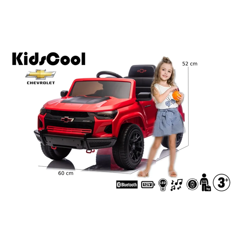 CAMIONETA A BATERÍA KIDSCOOL CHEVROLET 2023ZR2 12V2M - 5