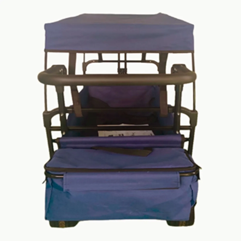 CARRO WAGON PLEGABLE AZUL - 4
