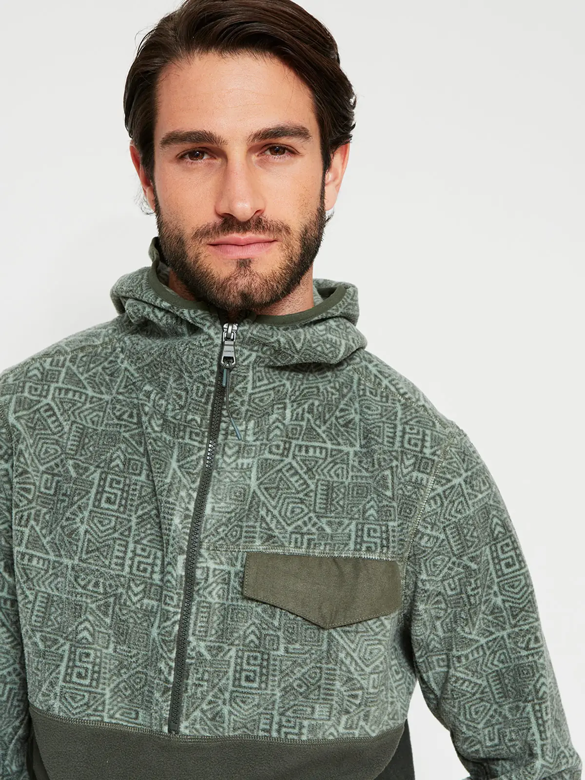 POLERÓN HOMBRE CLOUDBREAK POLAR HALF ZIPPER PRINT - 3