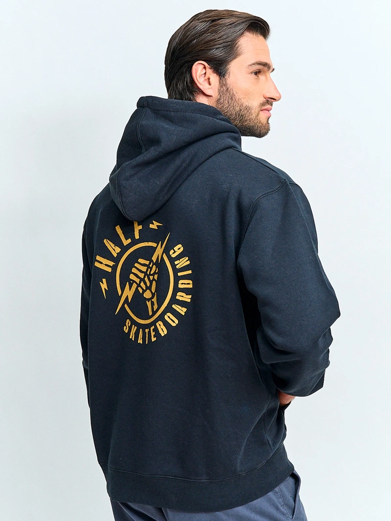 POLERÓN HOMBRE HALF ALGODÓN HOODIE PRINT - 2
