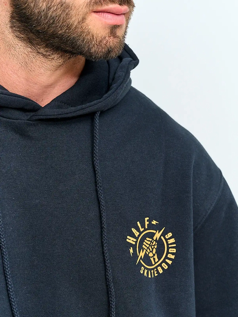 POLERÓN HOMBRE HALF ALGODÓN HOODIE PRINT - 3