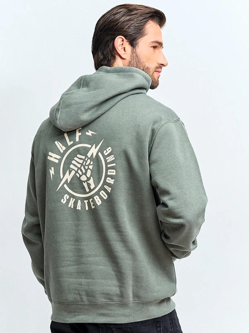 POLERÓN HOMBRE HALF ALGODÓN HOODIE PRINT - 2