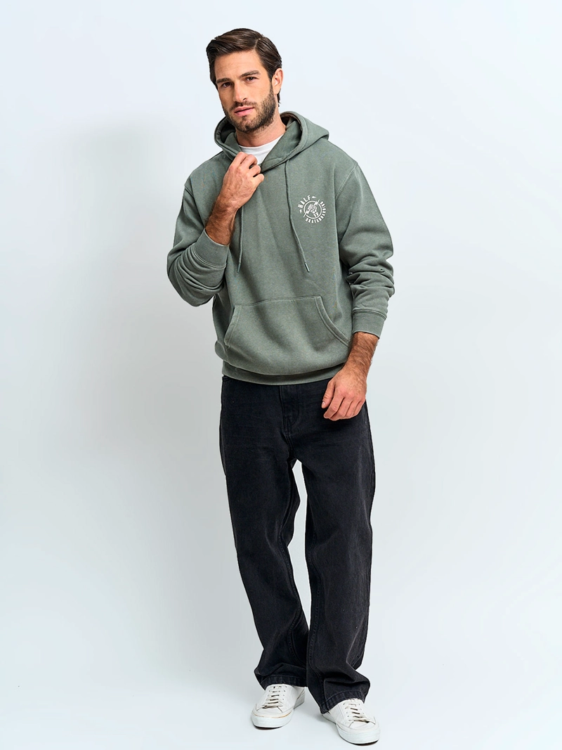 POLERÓN HOMBRE HALF ALGODÓN HOODIE PRINT - 4
