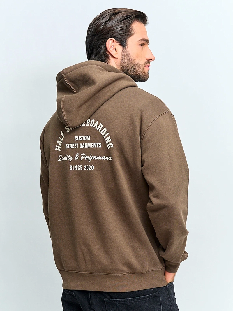 POLERÓN HOMBRE HALF ALGODÓN HOODIE PRINT - 2